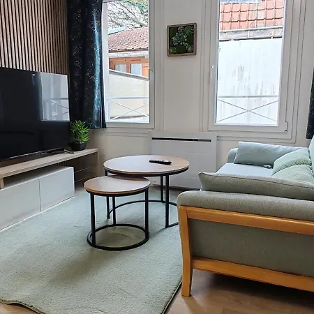 L'oasis Amienoise - Le Quai Amienois Lägenhet Amiens